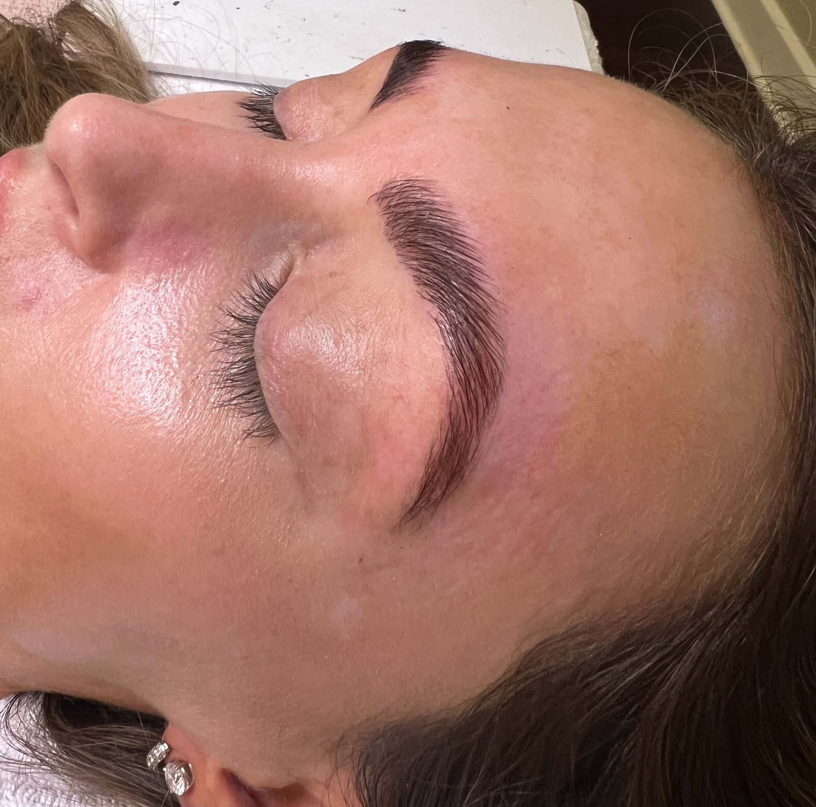 Brow lamination, the Total Brow result — The Bronze Lily, St. Petersburg, FL