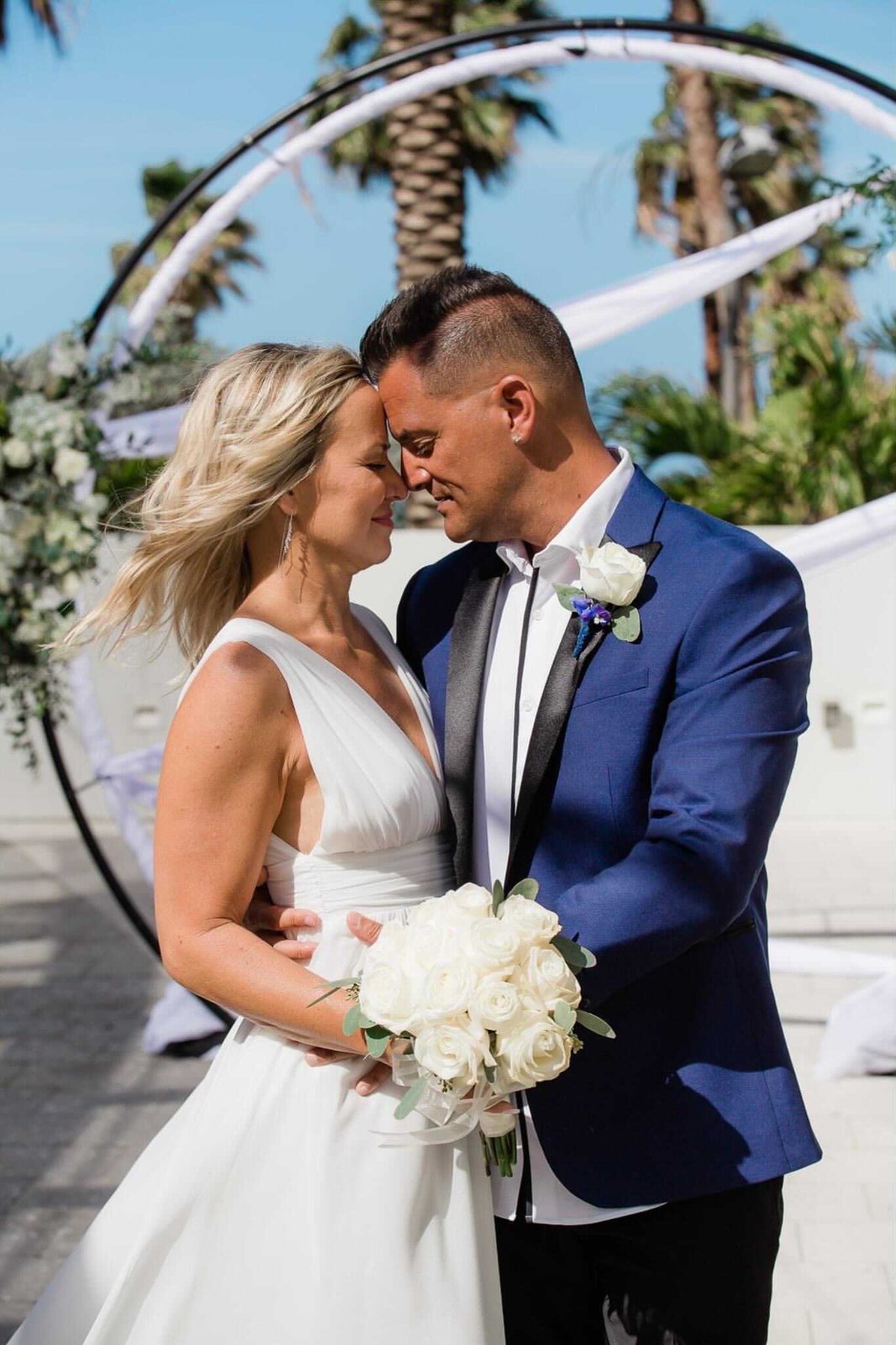 Bridal beauty client work — The Bronze Lily, St. Petersburg, FL