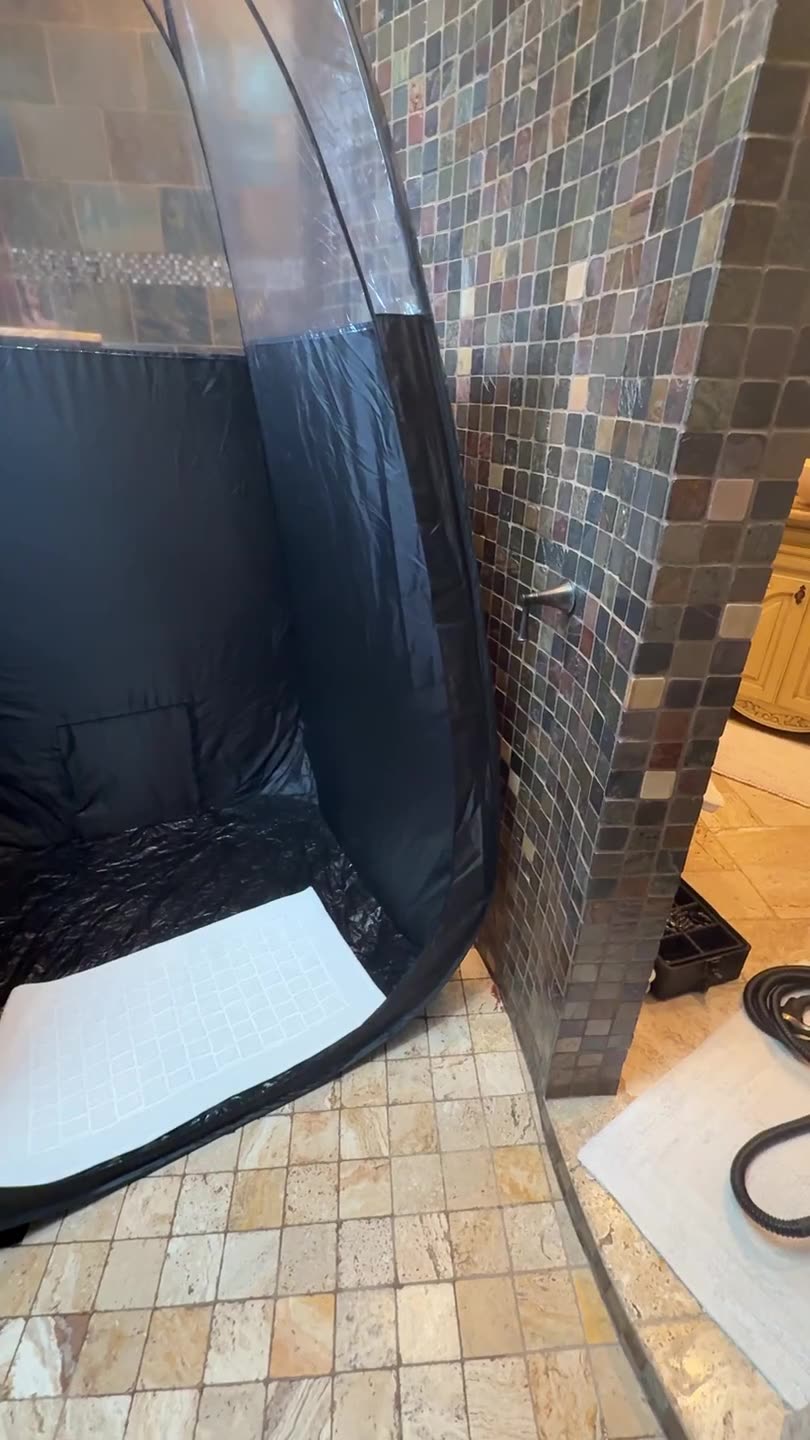 What a mobile spray tan setup actually looks like — journal cover — The Bronze Lily, St. Petersburg, FL